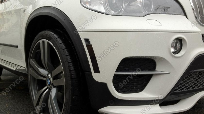 Prelungire splitter lip bara fata BMW X5 E70 LCI Facelit 2010-2013 v2