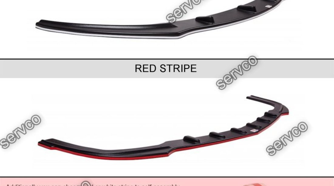 Prelungire splitter tuning bara fata Audi A3 8V Sline 2013-2016 v3