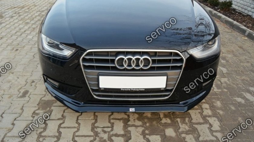 Prelungire splitter tuning bara fata Audi A4 B8 2012-2015 v5