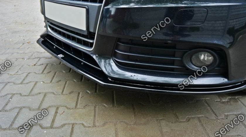 Prelungire splitter tuning bara fata Audi A4 B8 NFL 2008-2012 v3
