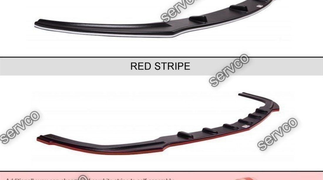 Prelungire splitter tuning bara fata Audi A5 Coupe F5 S-line 2016-2019 v2