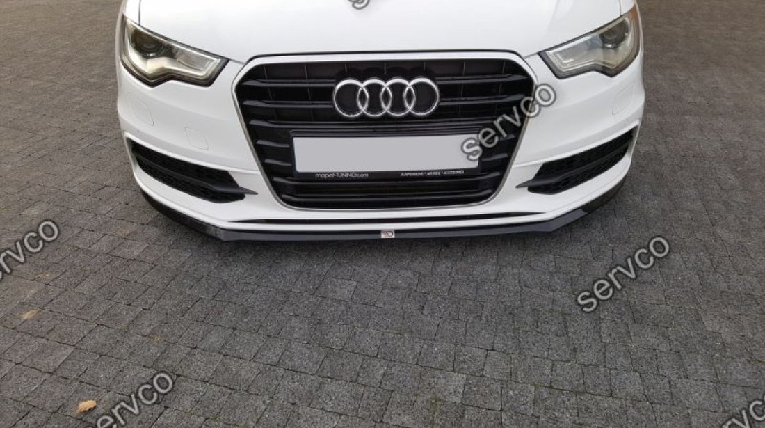 Prelungire splitter tuning bara fata Audi A6 C7 S-line 2012-2014 v3