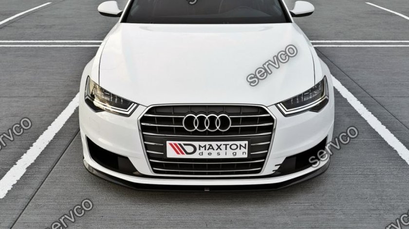 Prelungire splitter tuning bara fata Audi A6 C7 Ultra Facelift 2014-2016 v1