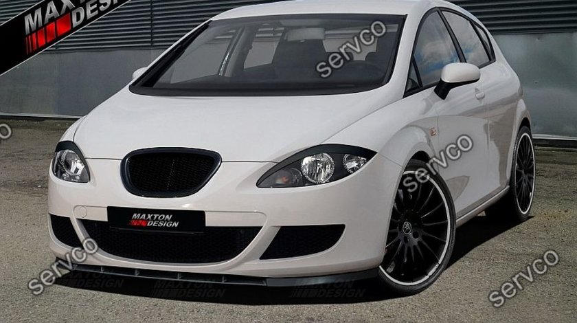 Prelungire splitter tuning bara fata Seat Leon 2 1P Mk2 NFL 2005-2009 v2