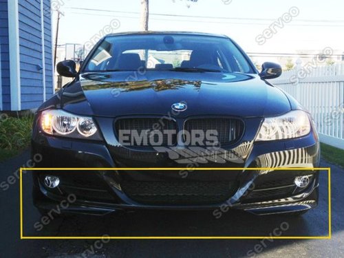 Prelungire splittere bara fata BMW Seria 3 E90 E91 LCI 2009-2012 v6