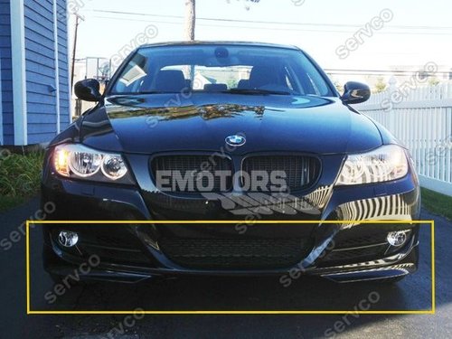 Prelungire splittere bara fata BMW Seria 3 E90 E91 LCI 2009-2012 v6