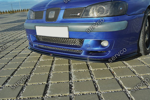 Prelungire splittere bara fata Seat Ibiza Mk2 Facelift Cupra 1999-2002 v6 - Maxton Design