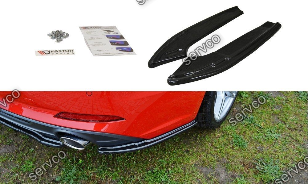 Prelungire splittere bara spate Audi A5 F5 S-Line 2016-2019 v1 - Maxton Design