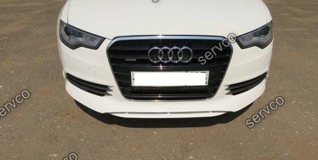 Prelungire spoiler ABT bara fata Audi A6 4G C7 2011 2012 2013 2014 ABT Sline S6 Rs6