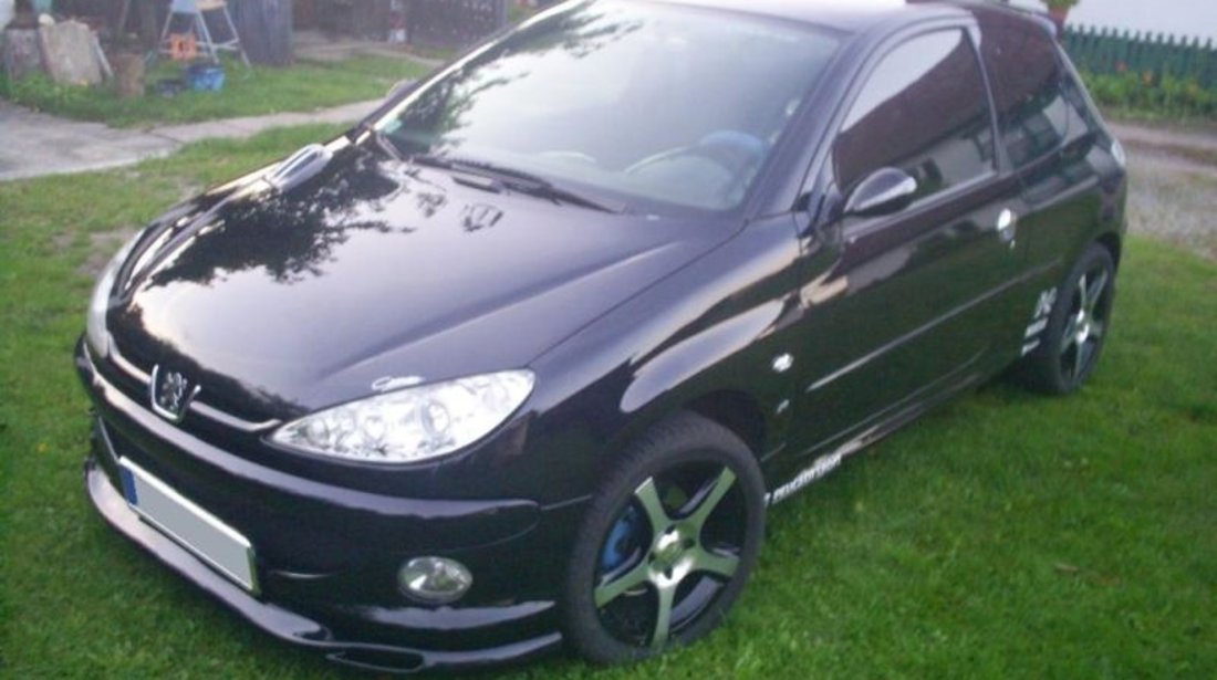 Prelungire spoiler adaos fusta bara fata peugeot 206 wide