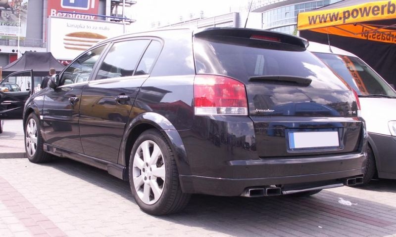 Prelungire spoiler adaos fusta bara spate Opel Signum irmscher