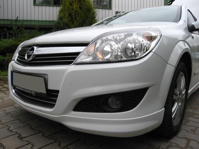 Prelungire spoiler bara fata Astra H Facelift 2007 opcline1 opc line