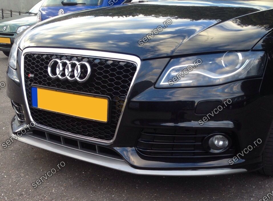 Prelungire spoiler bara fata Audi A4 B8 8K S line RS4 S4 ver1