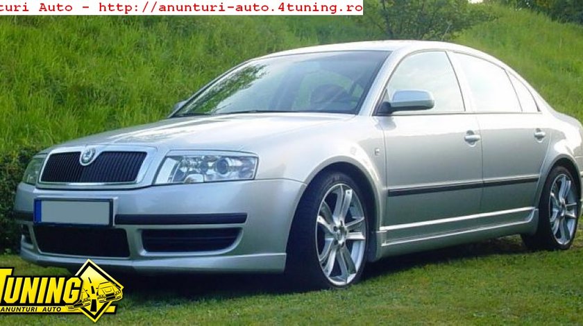 Prelungire spoiler bara fata Skoda Superb 1