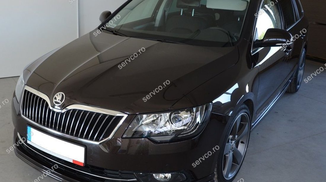 Prelungire spoiler bara fata Skoda Superb Facelift 2 B6 3T ver1