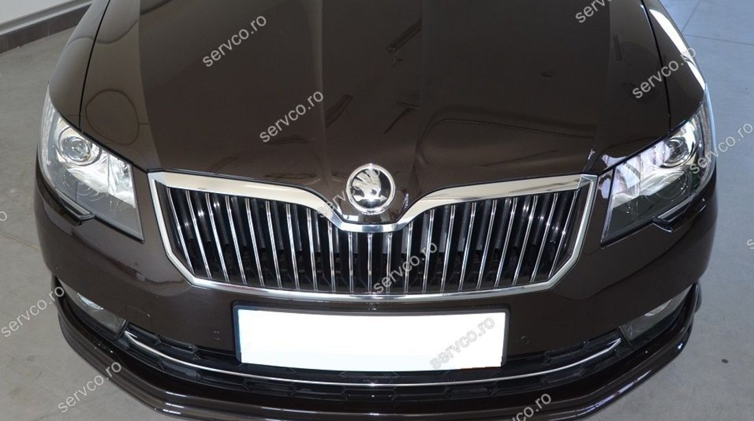 Prelungire spoiler bara fata Skoda Superb Facelift 2 B6 3T ver1