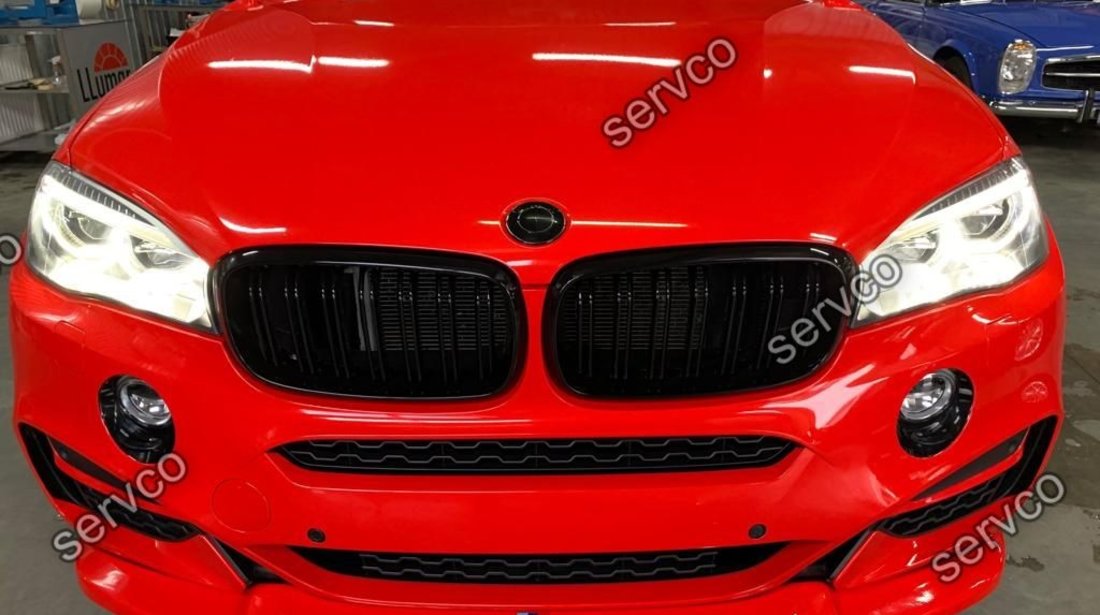 Prelungire spoiler bara fata X6 F16 Mpack Aero Pachet M 2016- v1