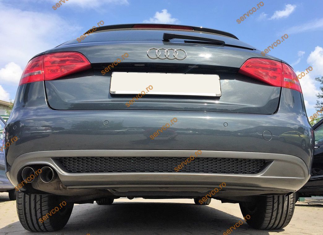 Prelungire spoiler bara spate AUDI A4 B8 Sline S4 Rs4 ver6