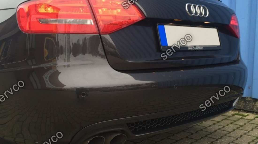 Prelungire spoiler bara spate AUDI A4 B8 Sline S4 Rs4 ver6