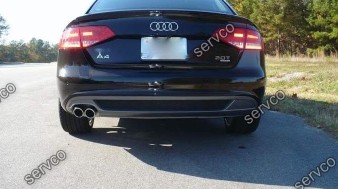 Prelungire spoiler bara spate AUDI A4 B8 Sline S4 Rs4 ver6