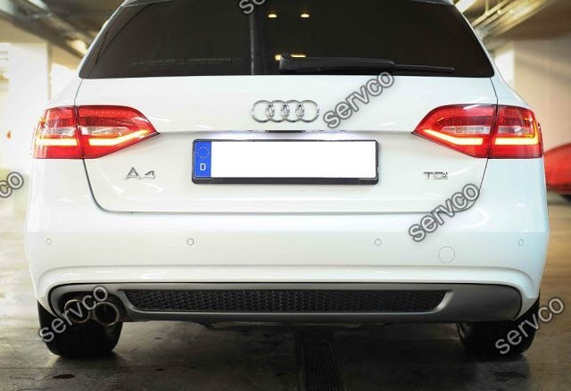 Prelungire spoiler bara spate AUDI A4 B8 Sline S4 Rs4 ver6