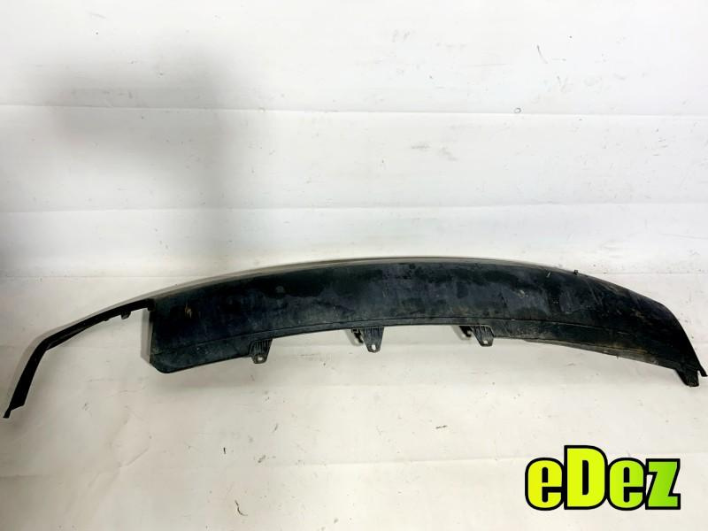 Prelungire / spoiler bara spate culoare negru - lc9x Audi A4 (2007-2011) [8K2, B8] 8K0807521