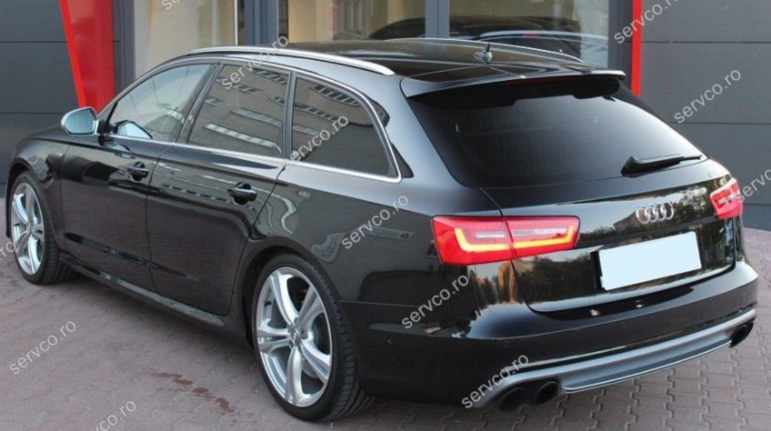 Prelungire spoiler difuzor bara spate Audi A6 4G C7 ver3