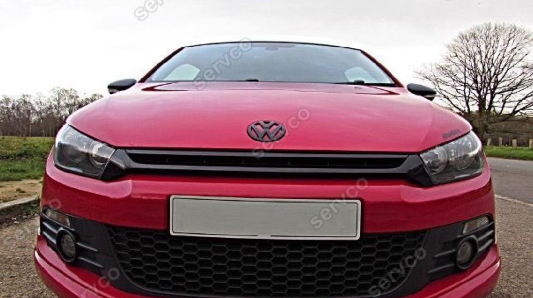 Prelungire spoiler extensie bara fata VW Scirocco Rline R line