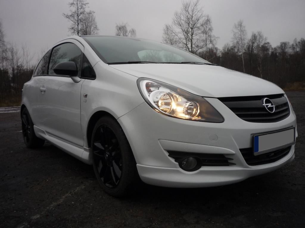 Prelungire spoiler extensie fusta bara fata Opel Corsa D OPC Line