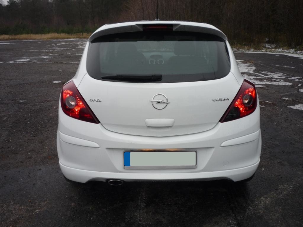 Prelungire spoiler extensie fusta bara spate Opel Corsa D OPC Line