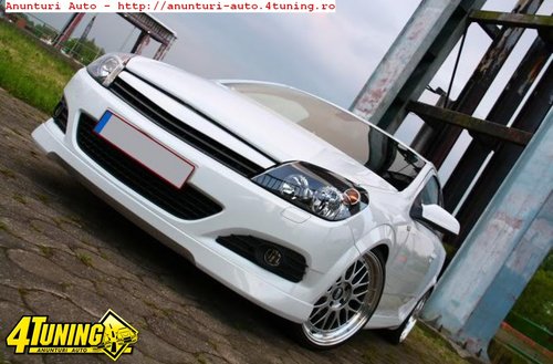 Prelungire spoiler fusta bara fata Astra H GTC Coupe 3 usi OPC Line Cabrio