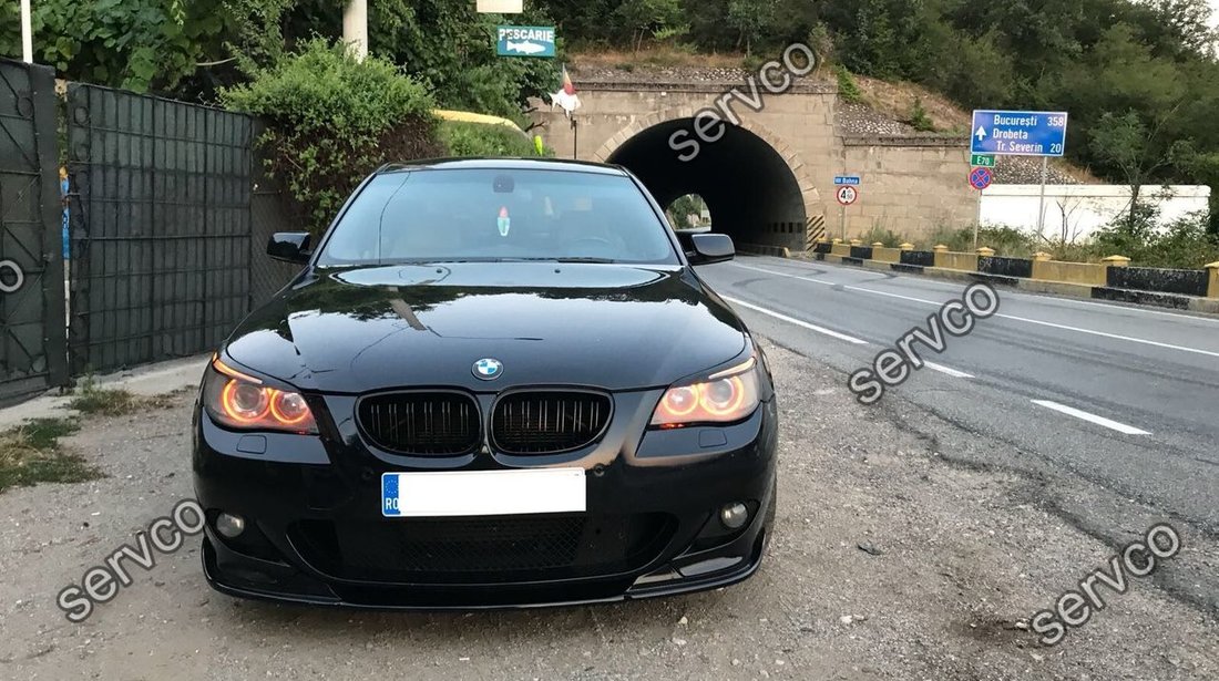 Prelungire spoiler lip bara fata E60 mpachet Seria 5 hamann v4