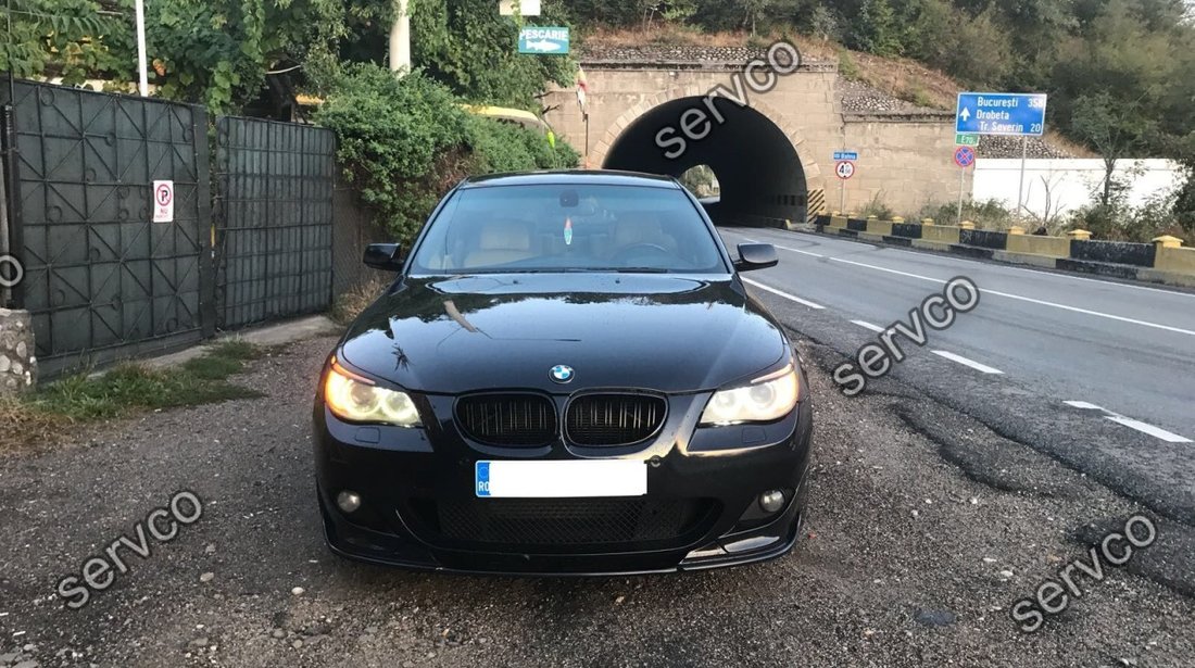 Prelungire spoiler lip bara fata E60 mpachet Seria 5 hamann v4