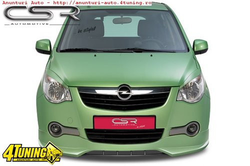Prelungire spoiler sub bara fata Opel Agila B dupa 2008 FA196