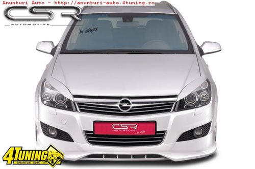 Prelungire spoiler sub bara fata Opel Astra H facelift 2007 2010 FA137