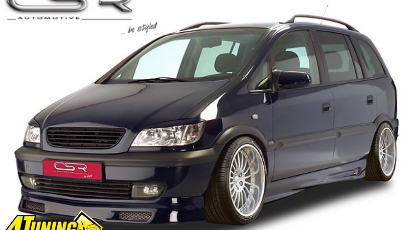 Prelungire spoiler sub bara fata Opel Zafira A FA006