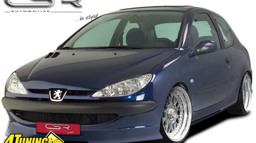 Prelungire spoiler sub bara fata Peugeot 206 facelift si nonfacelift FA056 si FA109