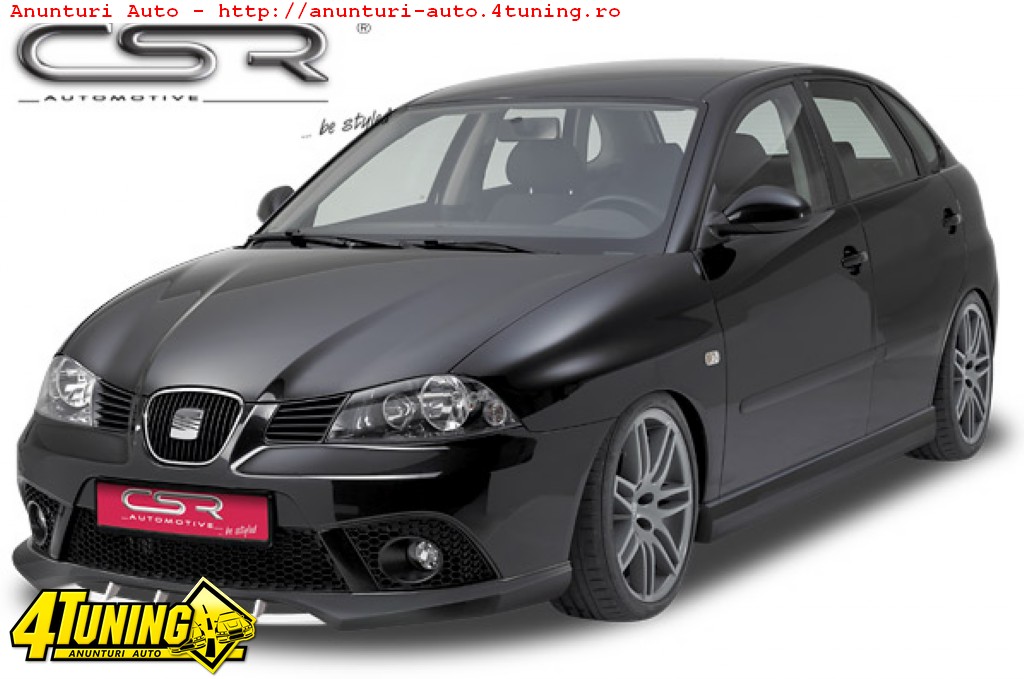 Prelungire spoiler sub bara fata Seat Ibiza 6L facelift 2006 2008 FA184