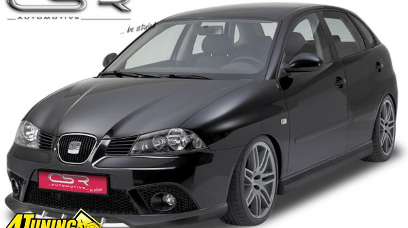 Prelungire spoiler sub bara fata Seat Ibiza 6L facelift 2006 2008 FA184