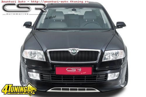 Prelungire Spoiler Sub Bara Fata Skoda Octavia II 1Z FA080 si 1z facelift FA081