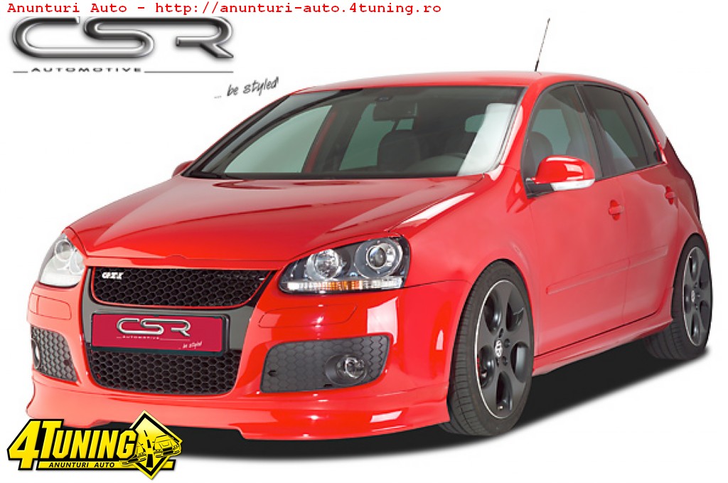 Prelungire Spoiler Sub Bara Fata VW Golf 5 Jetta Typ 1K din plastic ABS FA059