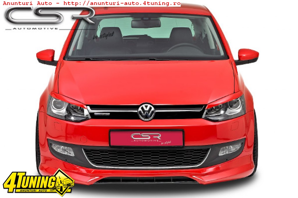 Prelungire Spoiler Sub Bara Fata VW Polo 5 Typ 6R FA128