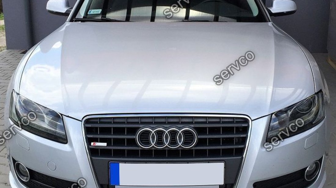 Prelungire spoiler tuning bara fata Audi A5 Sportback Coupe Cabrio 8T 8T3 S5 Rs5 Sline 2007-2012 v3