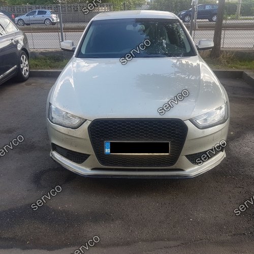 Prelungire spoiler tuning sport bara fata Audi A4 B8 Facelift 8K S line RS4 S4 ABT ver2