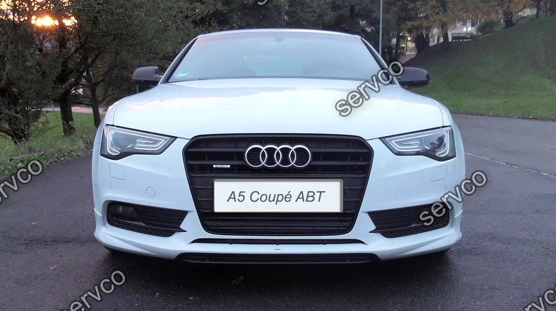 Prelungire spoiler tuning sport bara fata Audi A5 Facelift Coupe Sportback Cabrio 8T2 ABT Sline ver1