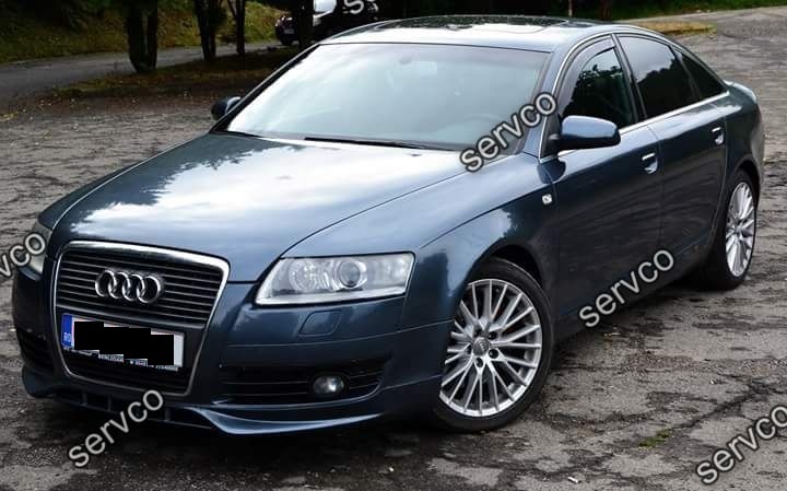 Prelungire spoiler tuning sport bara fata Audi A6 C6 4F S line S6 RS6 2004-2008 ver1
