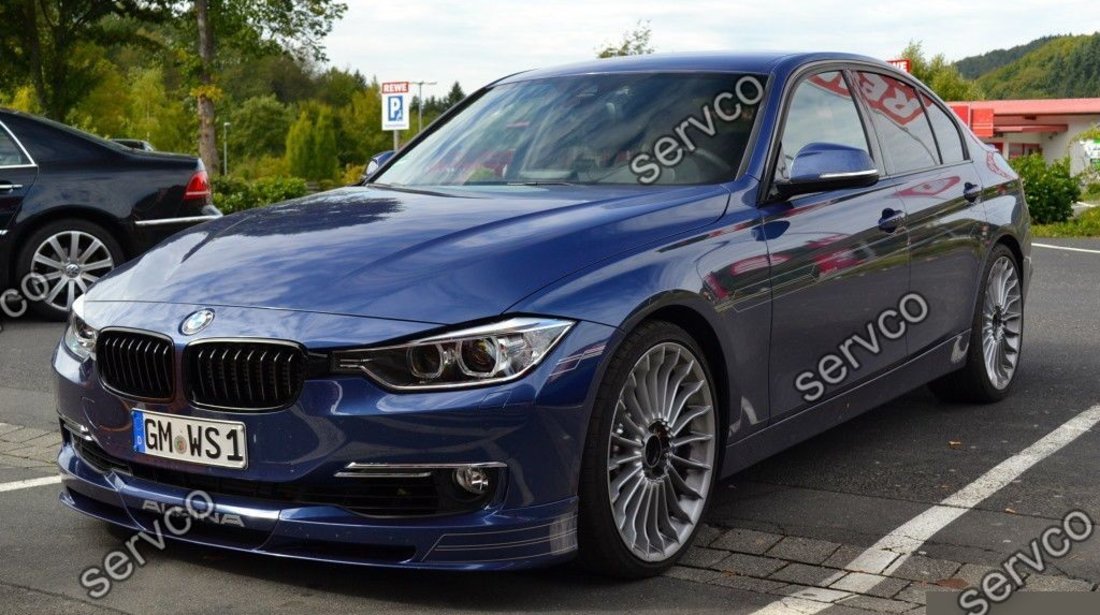 Prelungire spoiler tuning sport bara fata BMW F30 F31 Seria 3 Alpina 2012-2016 ver5