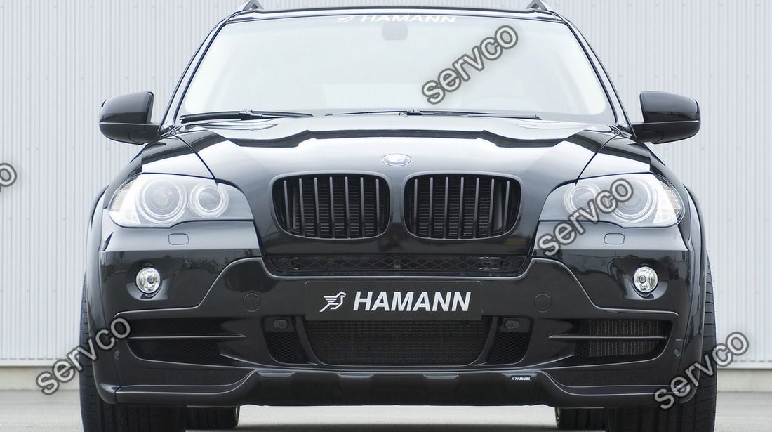 Prelungire spoiler tuning sport bara fata BMW X5 E70 Hamann 2006-2010 ver3