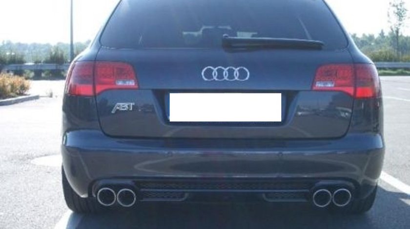 Prelungire spoiler tuning sport bara spate Audi A6 C6 4F ABT Avant S line RS6 S6 v1