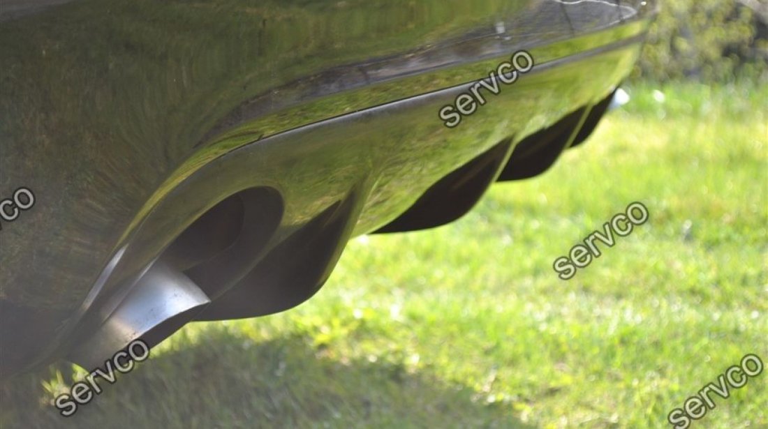 Prelungire spoiler tuning sport bara spate Audi A6 C6 4F ABT Avant S line RS6 S6 v2